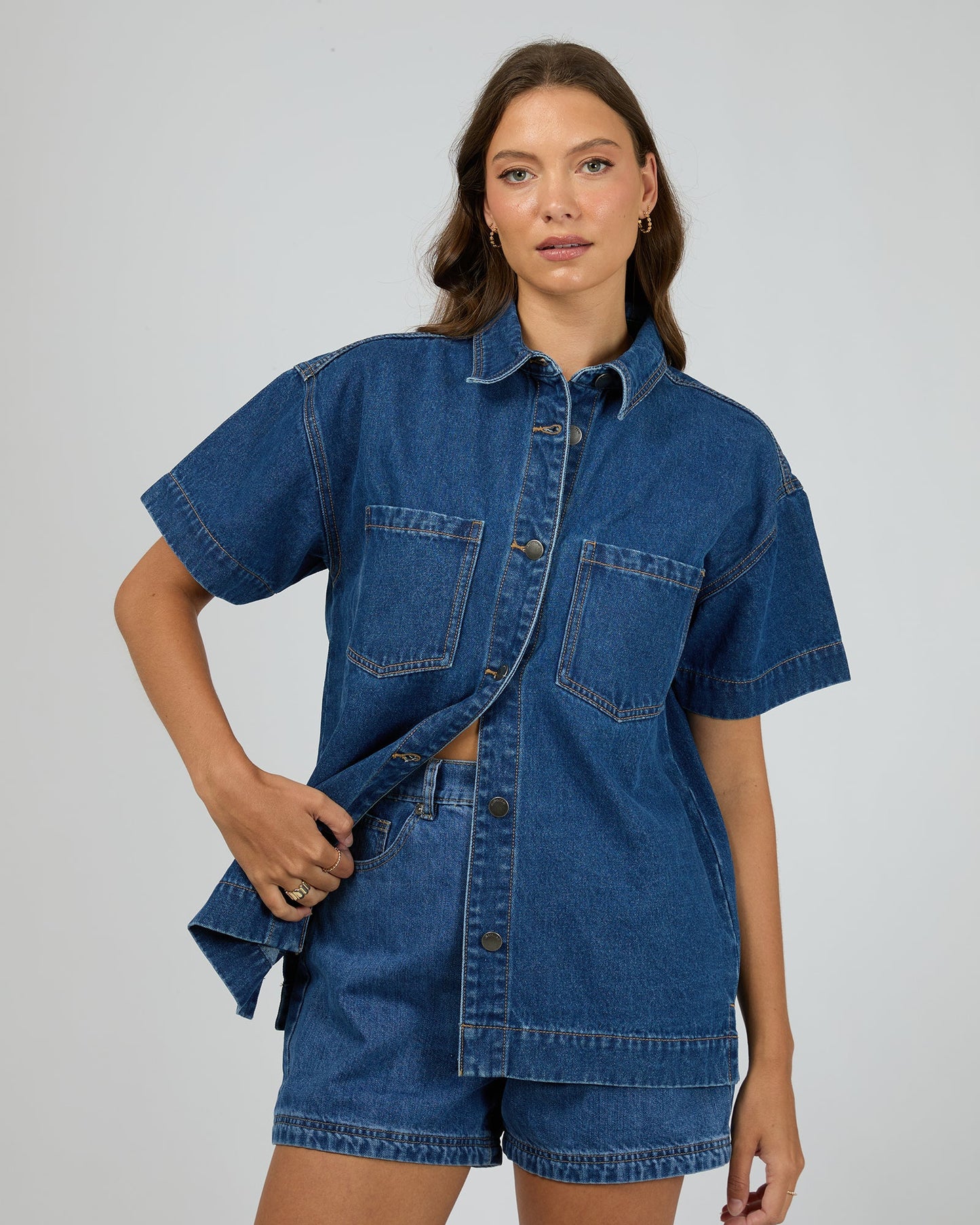 Simi Denim Shirt Heritage Blue
