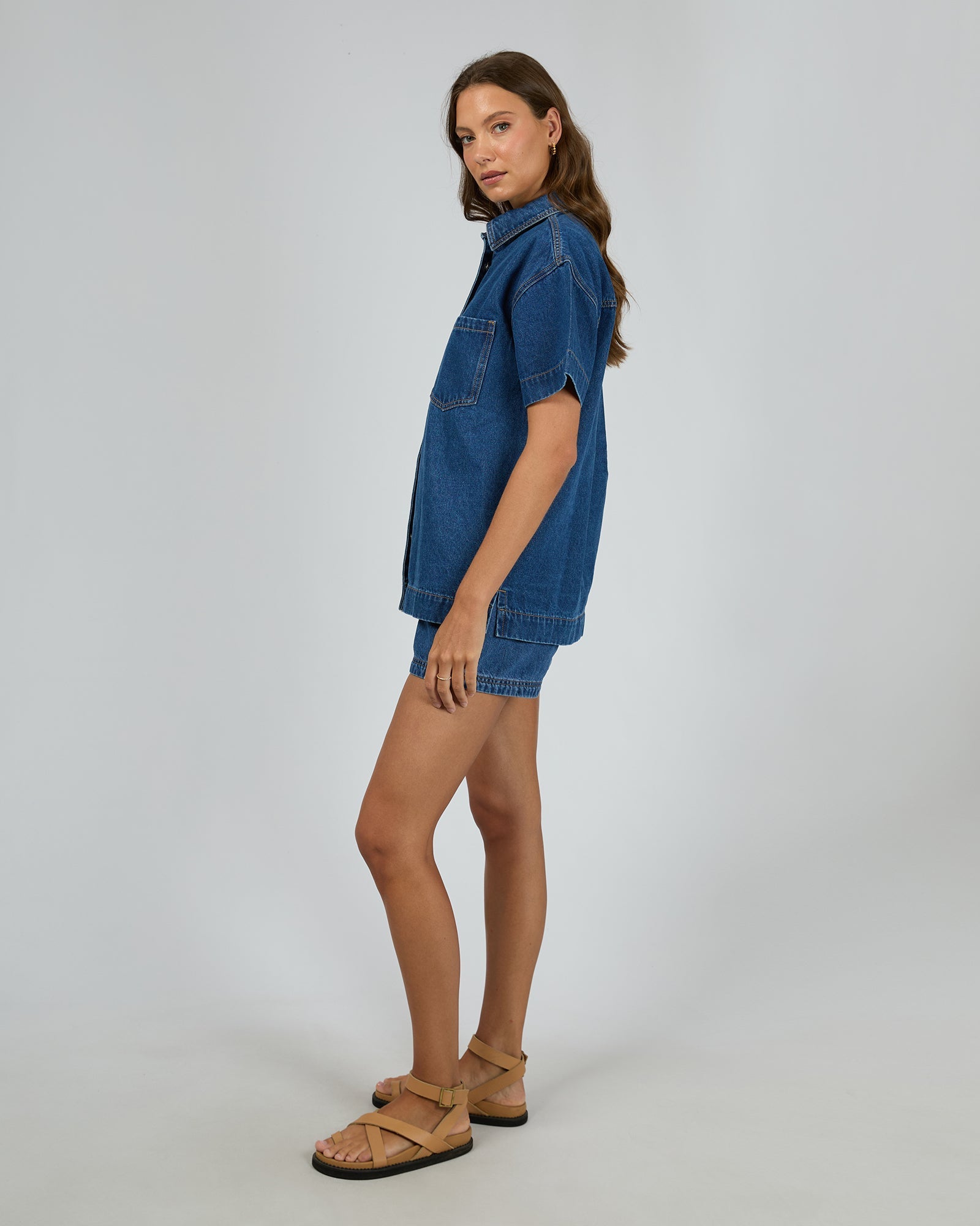Simi Denim Shirt Heritage Blue