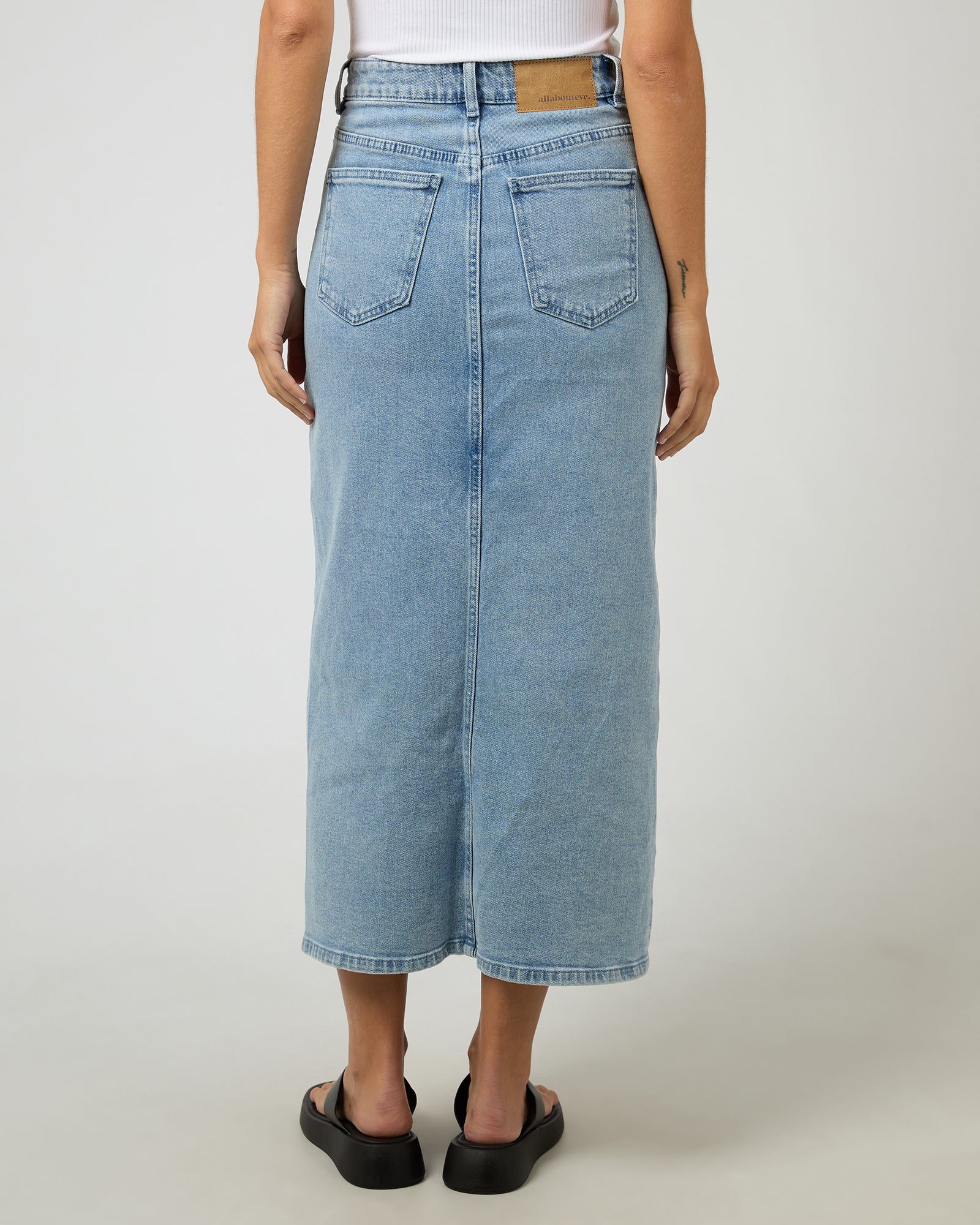 Becca Maxi Skirt Light Blue