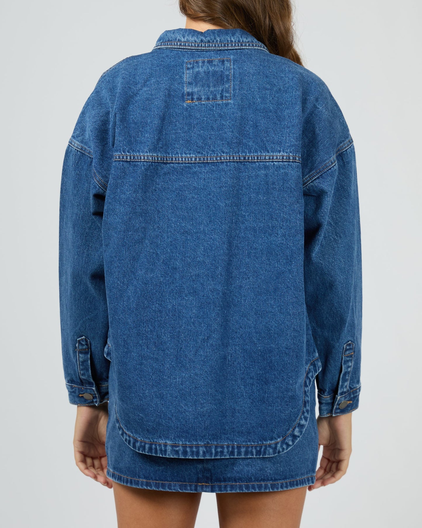 Dale Shacket Heritage Blue