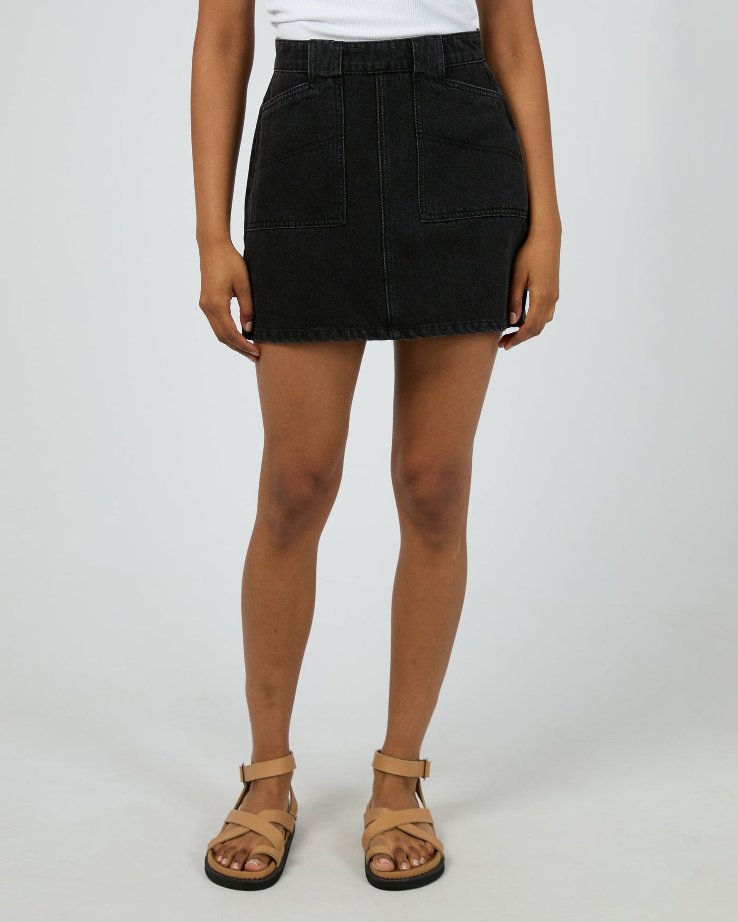 Becca Skirt Washed Black