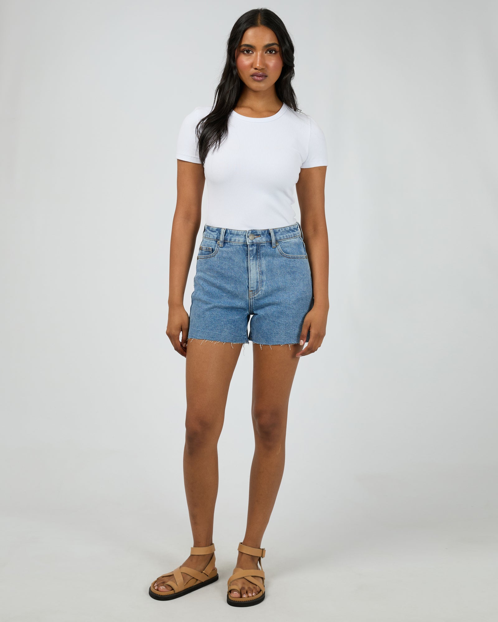 Ricky Denim Short Light Blue