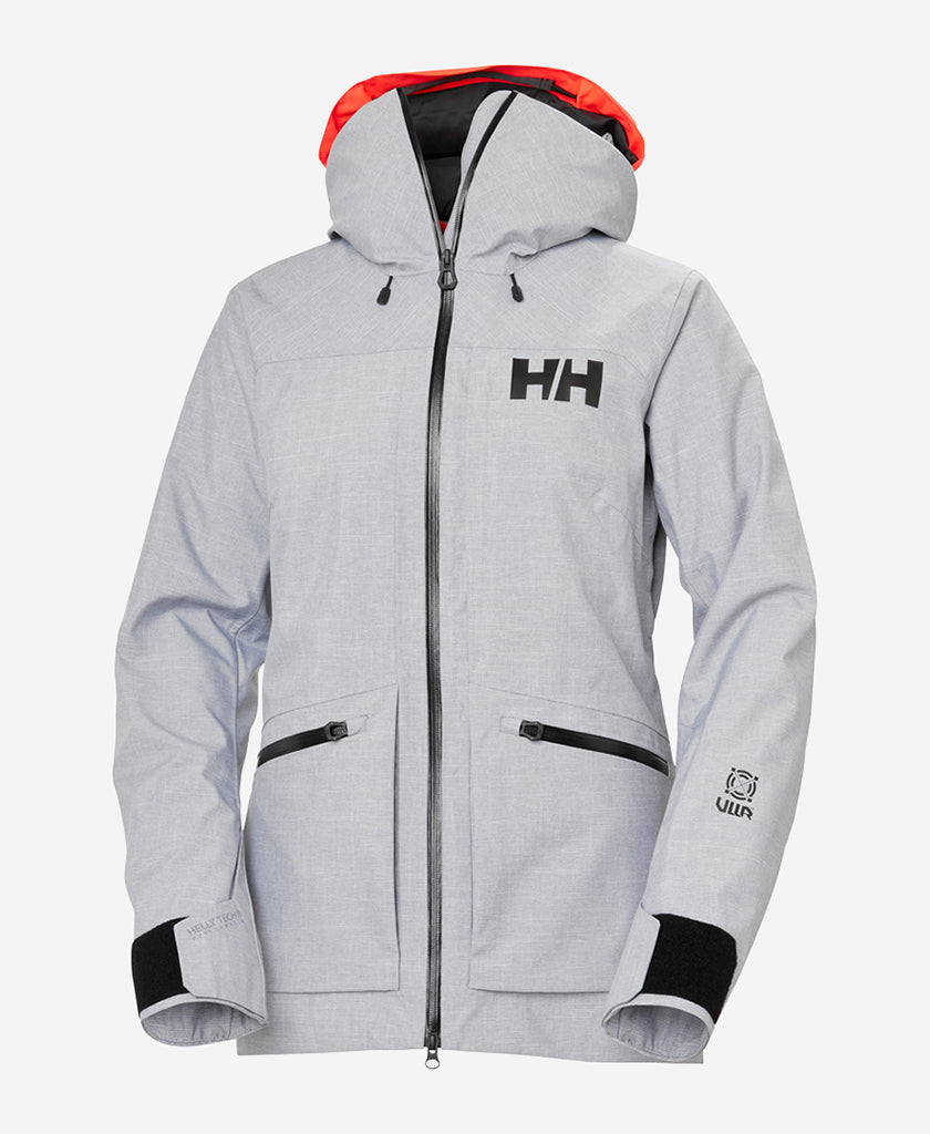 W POWDERQUEEN 3.0 JACKET, Grey Melange