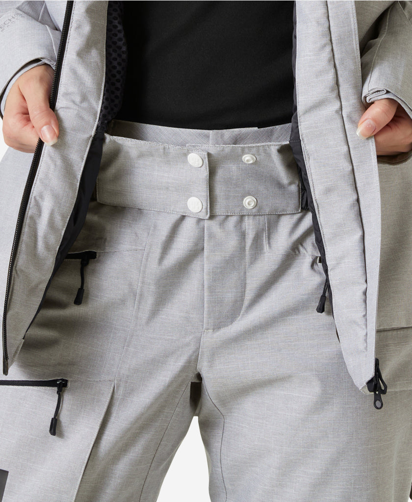 W POWDERQUEEN 3.0 JACKET, Grey Melange