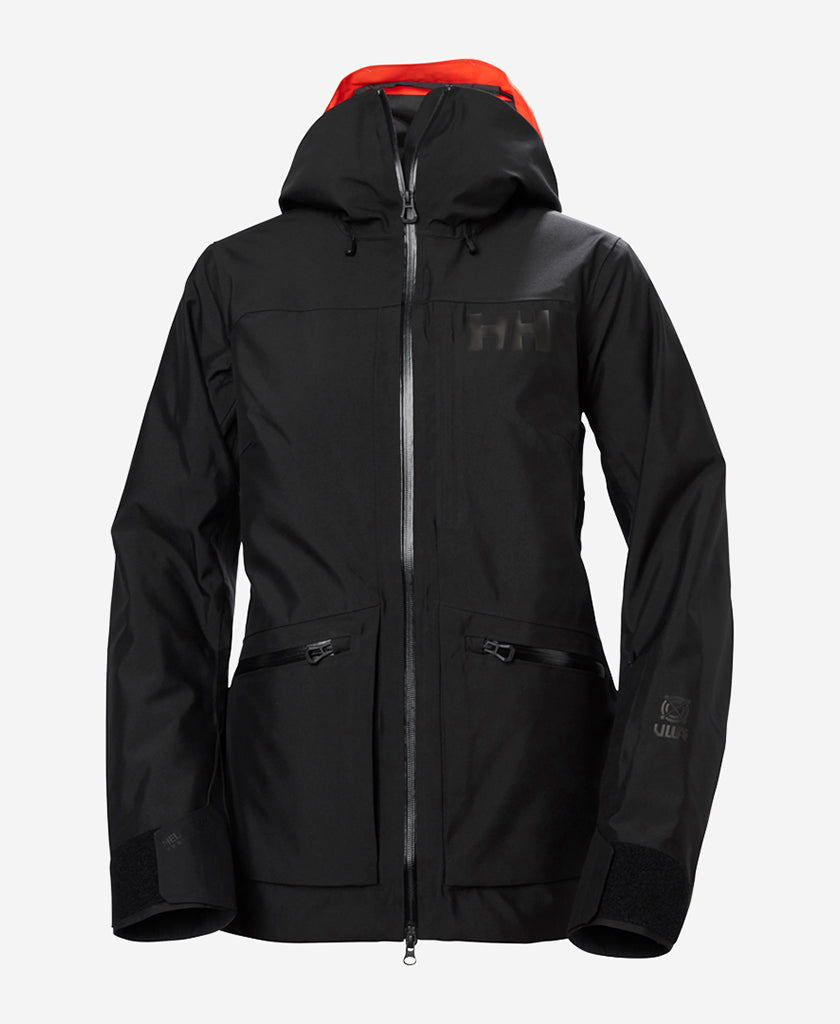 W POWDERQUEEN 3.0 JACKET, Black