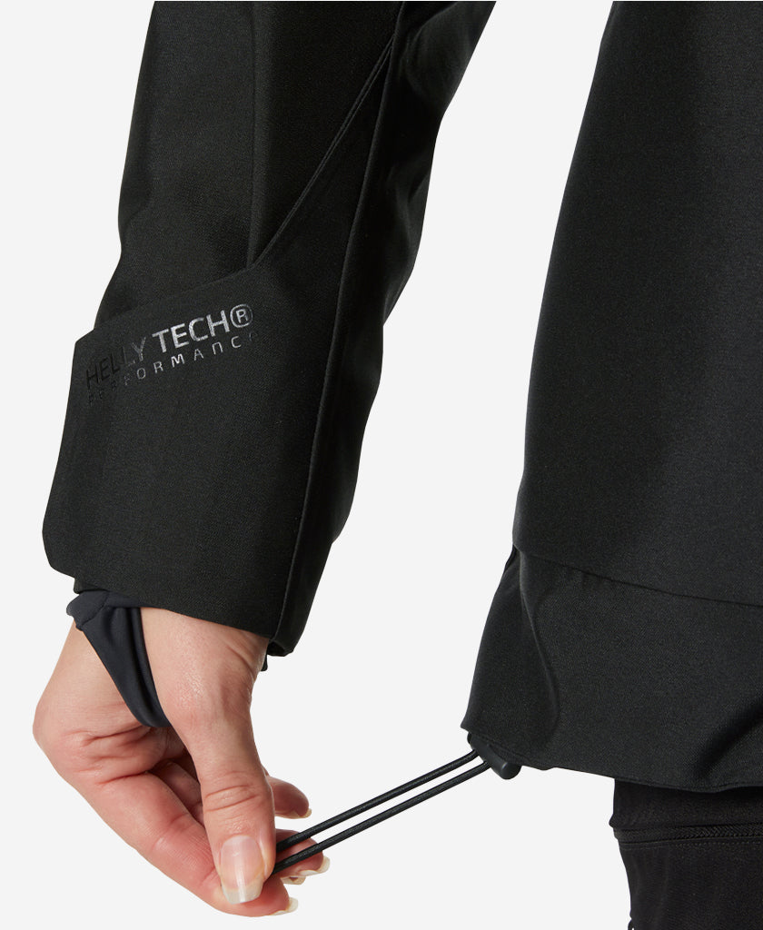 W POWDERQUEEN 3.0 JACKET, Black