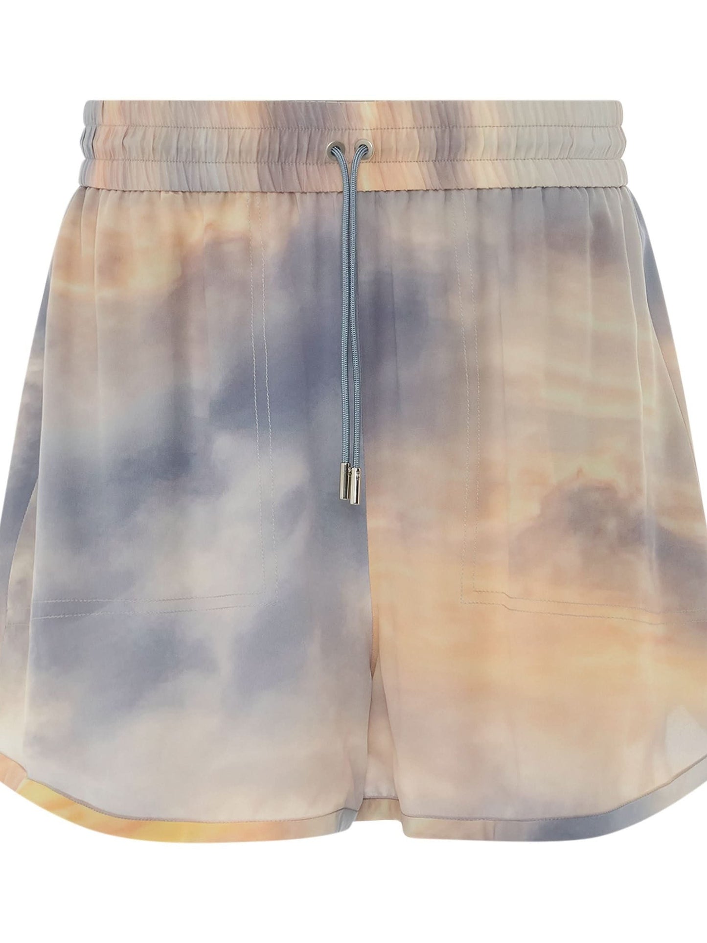 Daybreak Explorer Shorts in Blue/Yellow