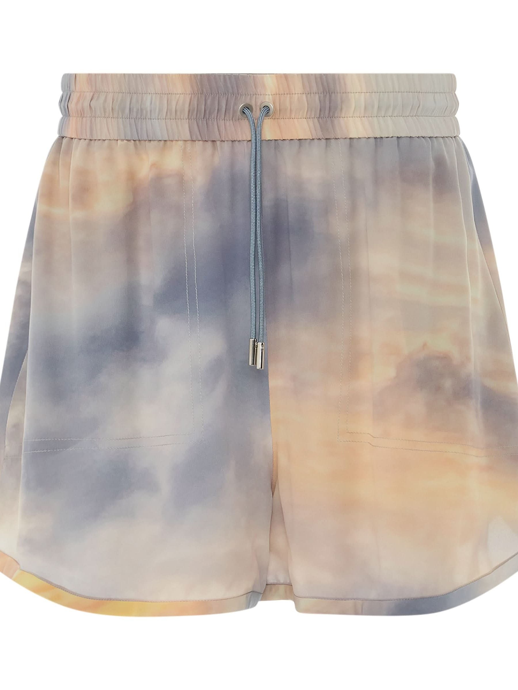Daybreak Explorer Shorts in Blue/Yellow