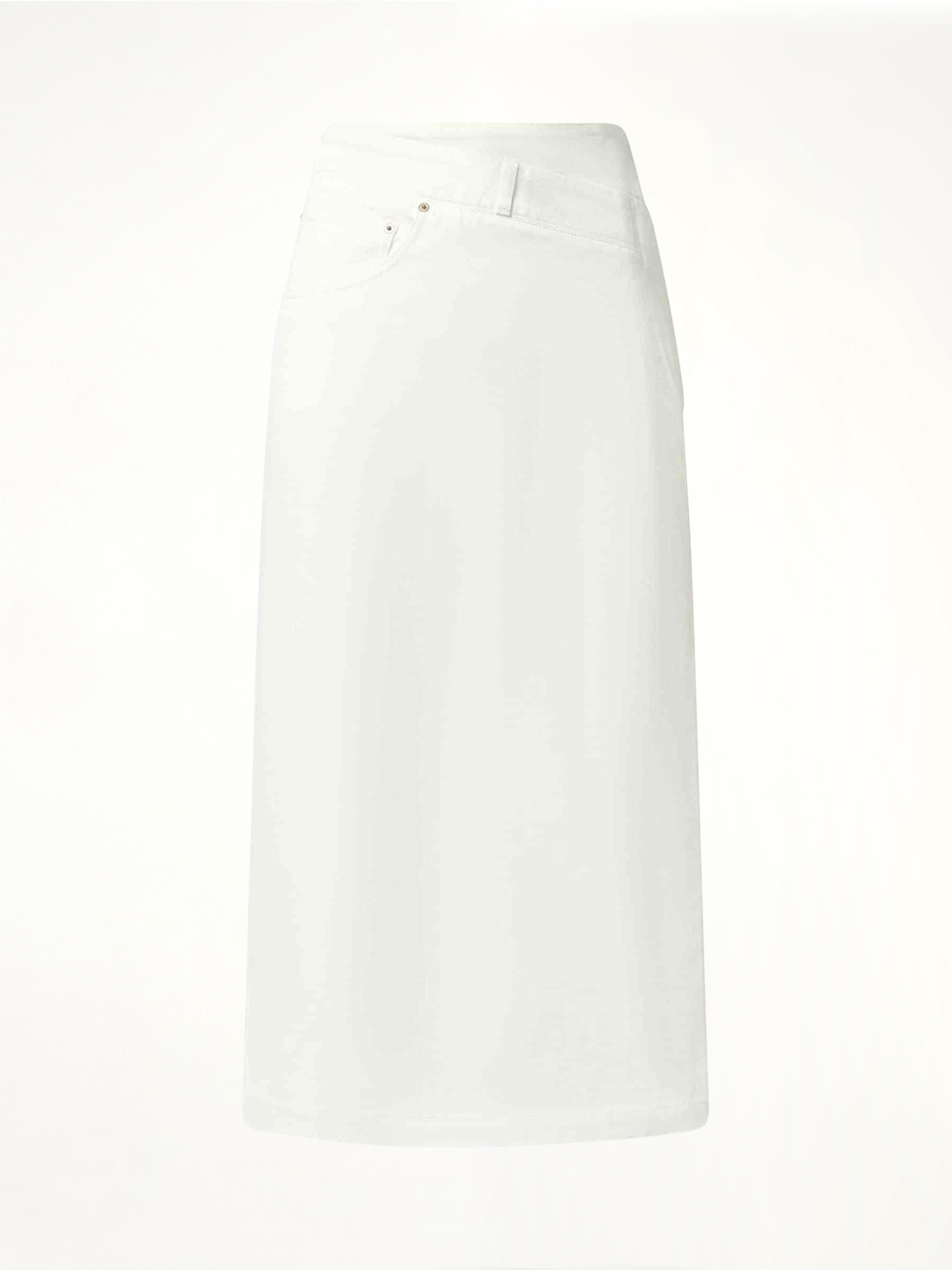 Deconstructed Skirt AF in White