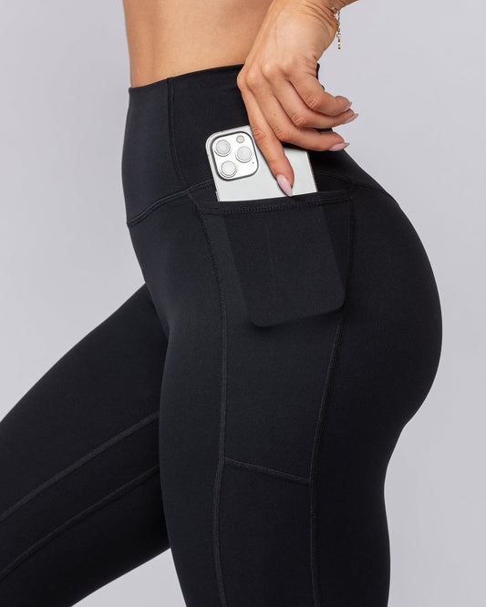 Agility Aura Pocket Ankle Length Leggings