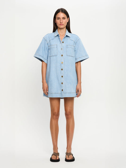 Avery Denim Mini Dress