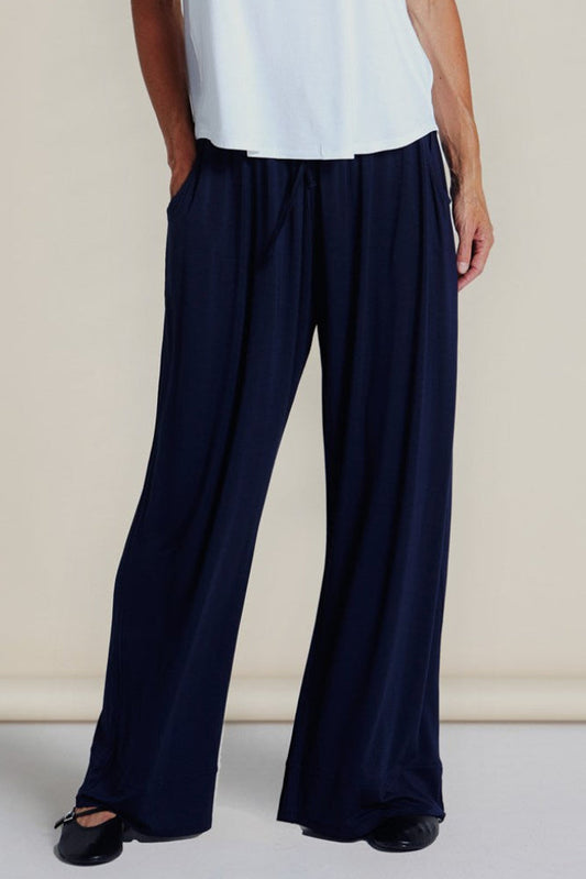 Ginnie Bamboo Pant - Navy