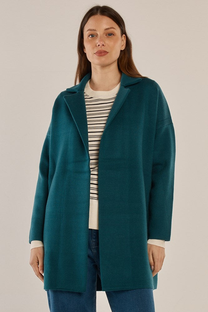 Bristol Coatigan - Teal