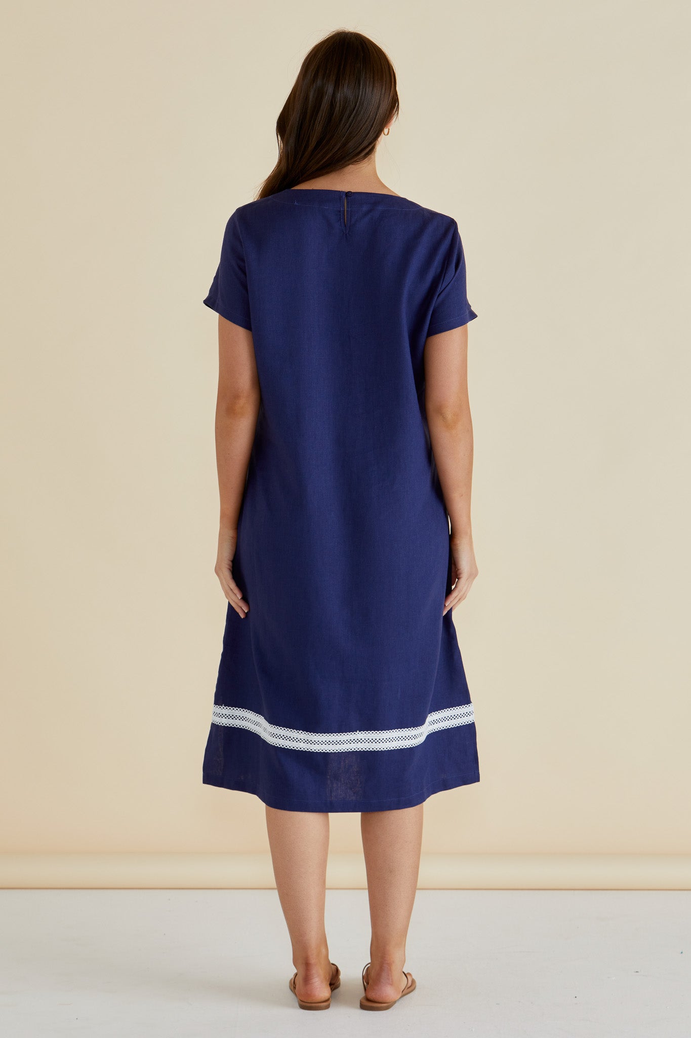 Elwood Dress - Navy