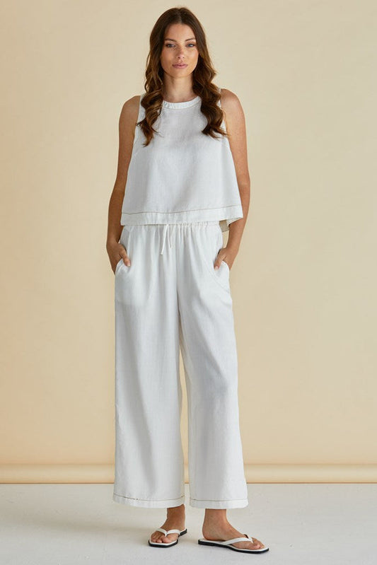 Copacabana Relax Pant - White