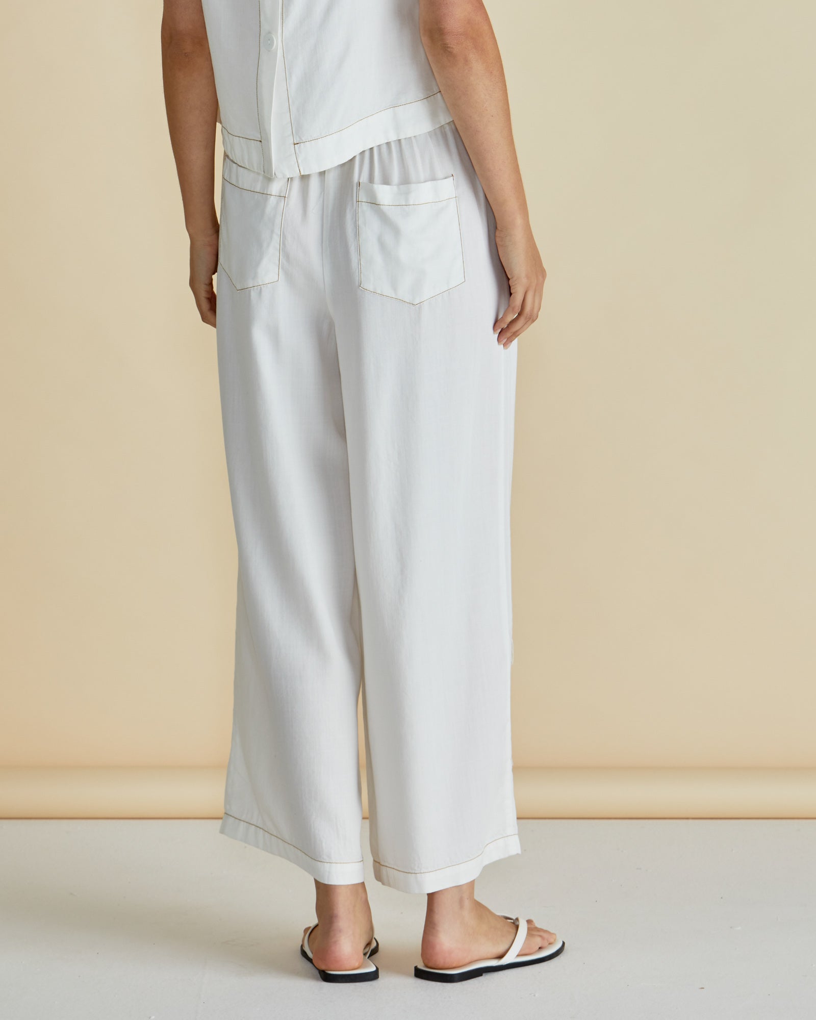 Copacabana Relax Pant - White