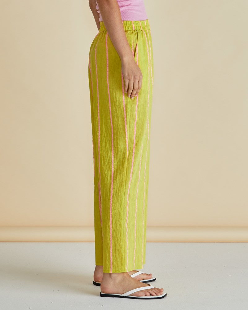 Hayman Pant - Yellow/Pink Stripe