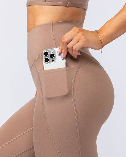 Booty Shaper Pocket Ankle Length Leggings