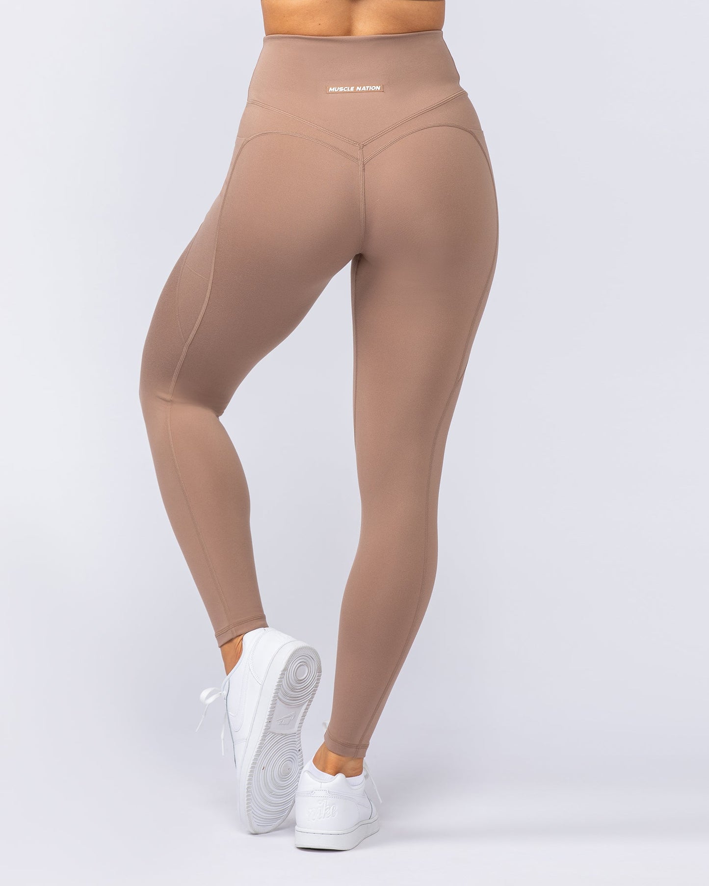 Booty Shaper Pocket Ankle Length Leggings