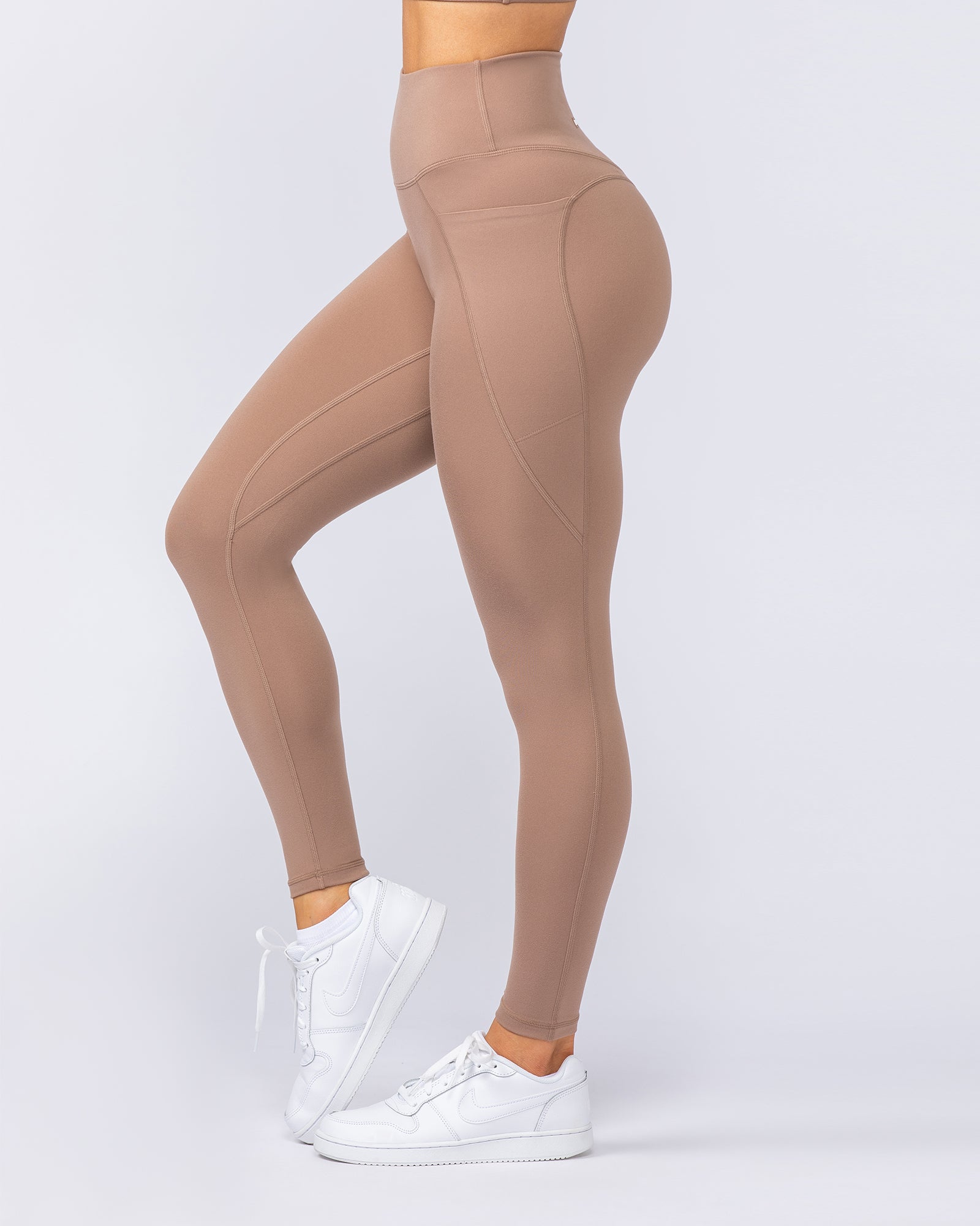 Booty Shaper Pocket Ankle Length Leggings