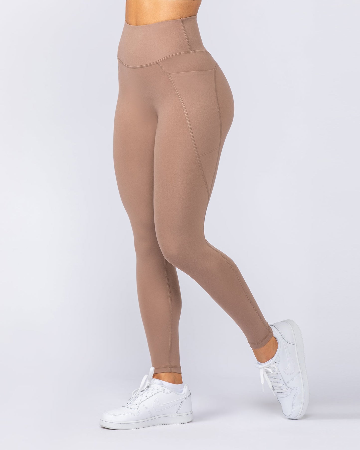 Booty Shaper Pocket Ankle Length Leggings