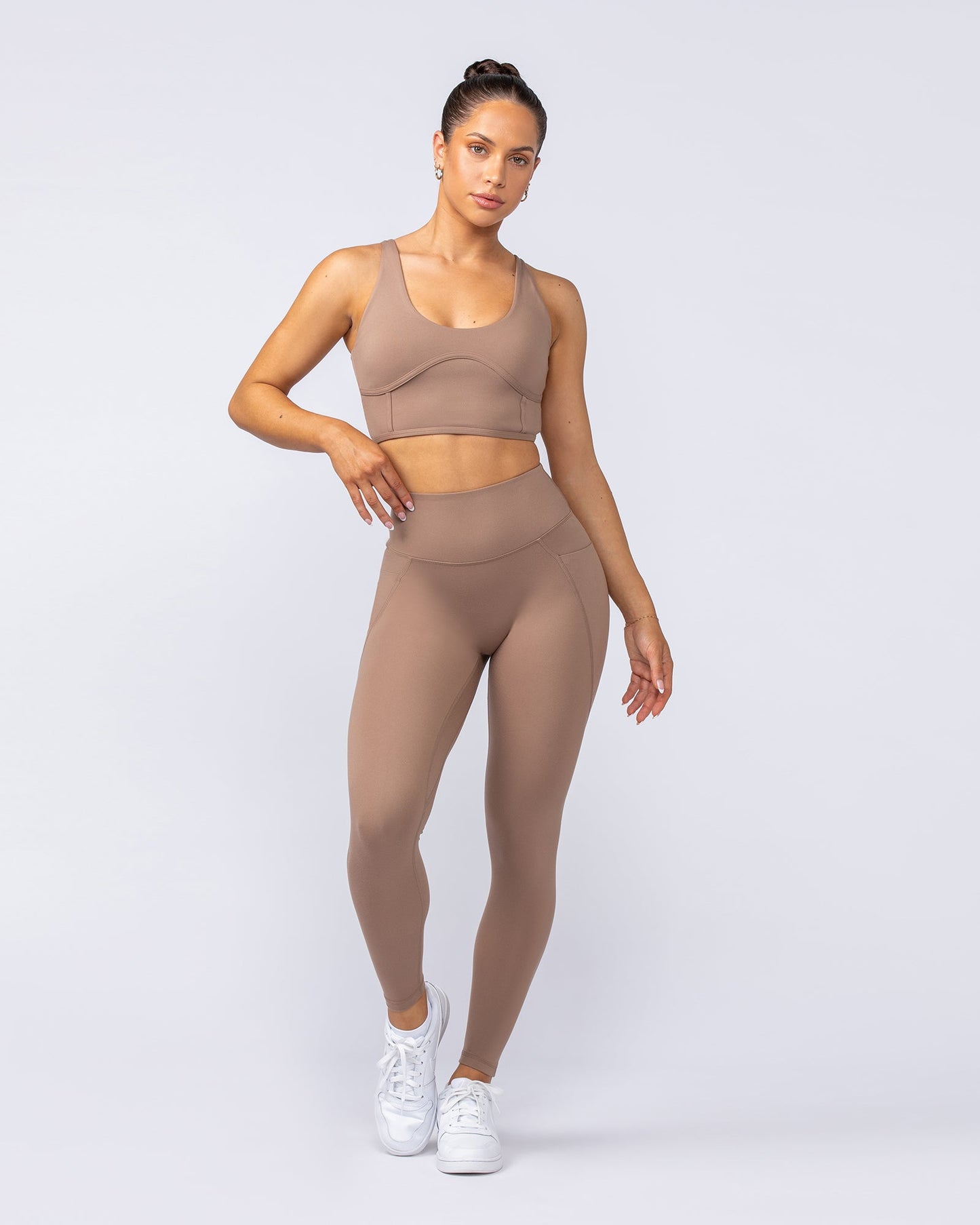 Booty Shaper Pocket Ankle Length Leggings