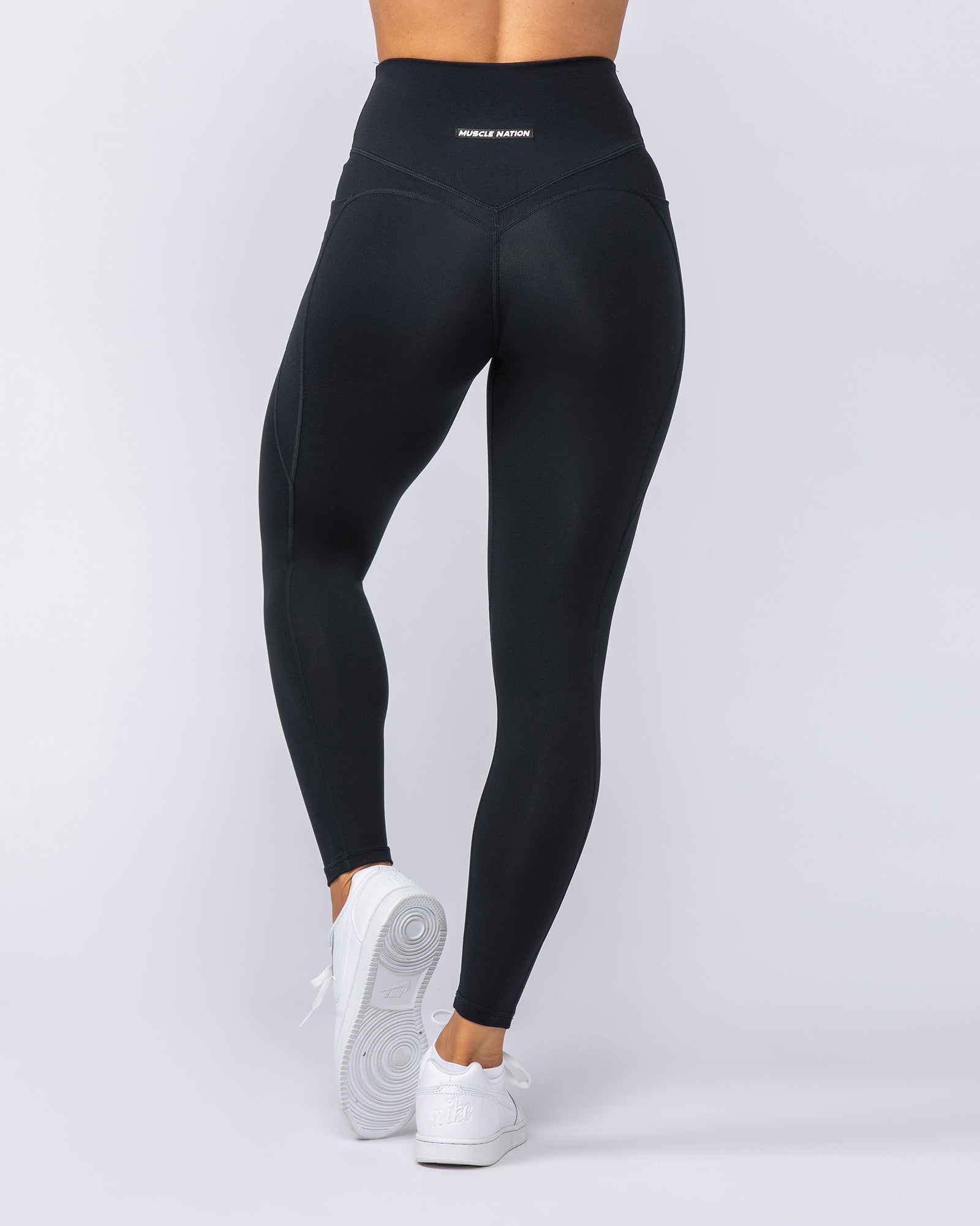Booty Shaper Pocket Ankle Length Leggings