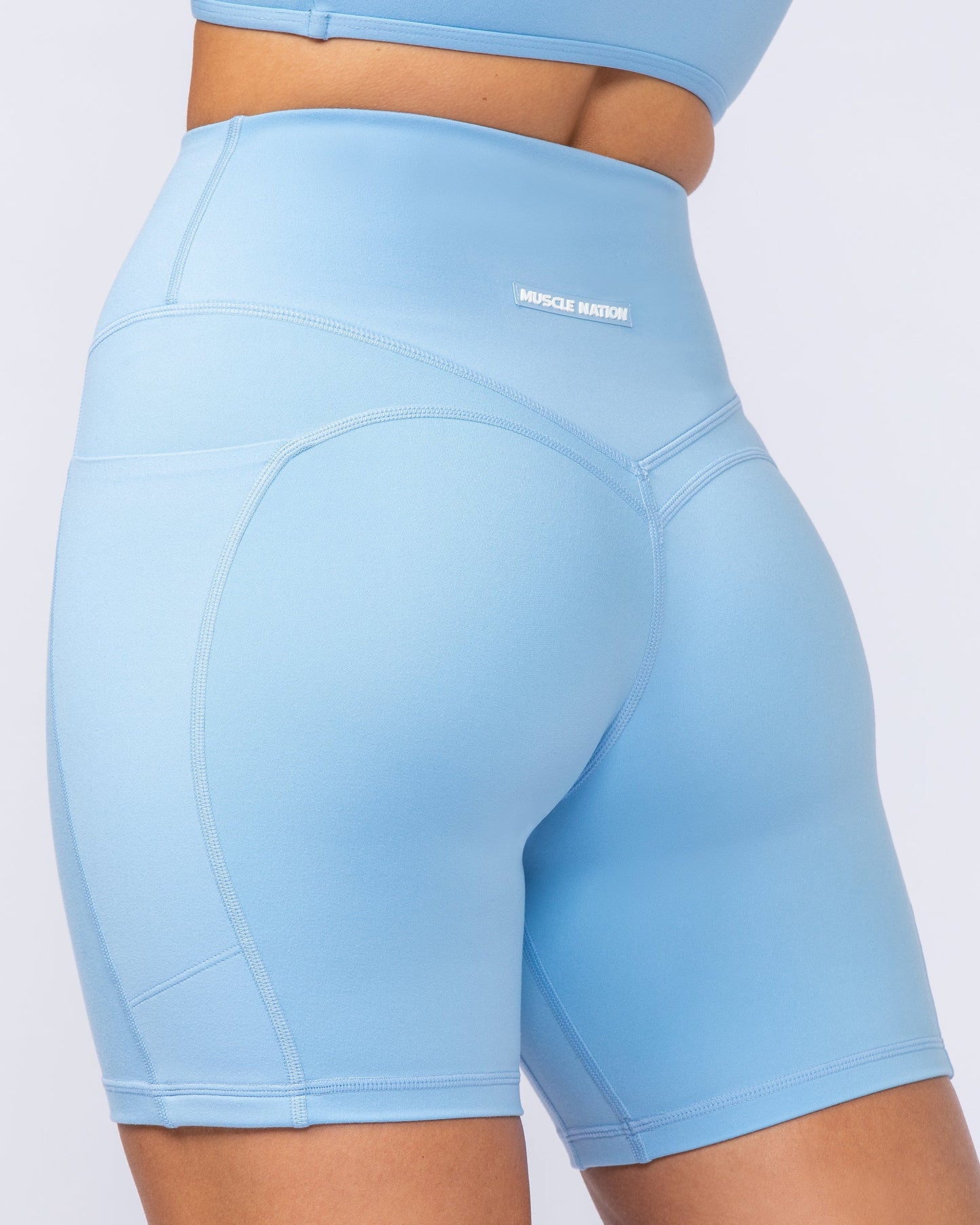 Booty Shaper Pocket Bike Shorts