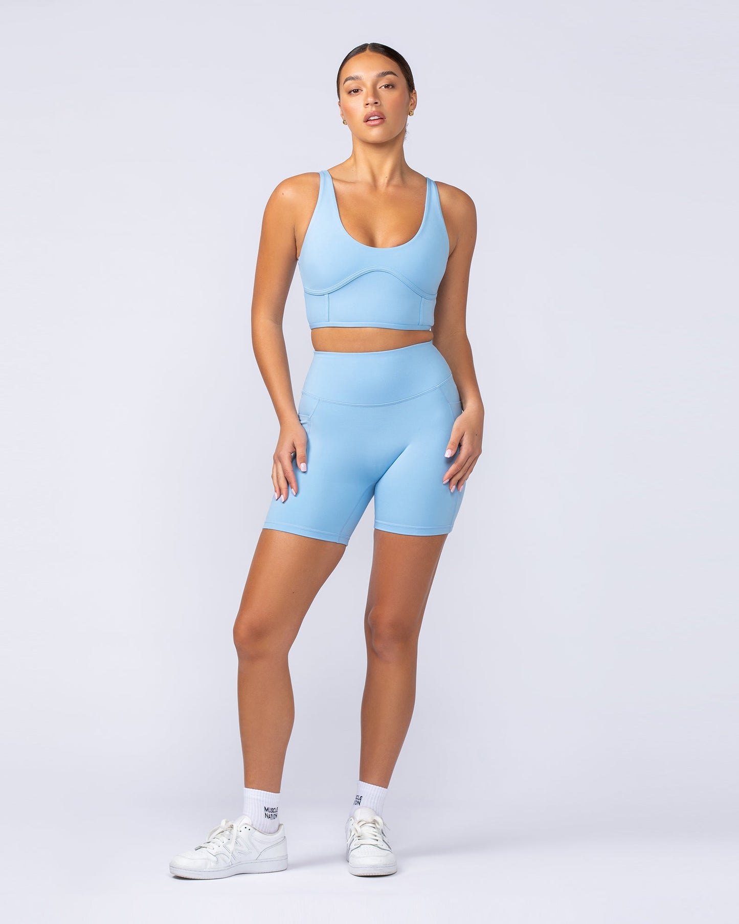 Booty Shaper Pocket Bike Shorts