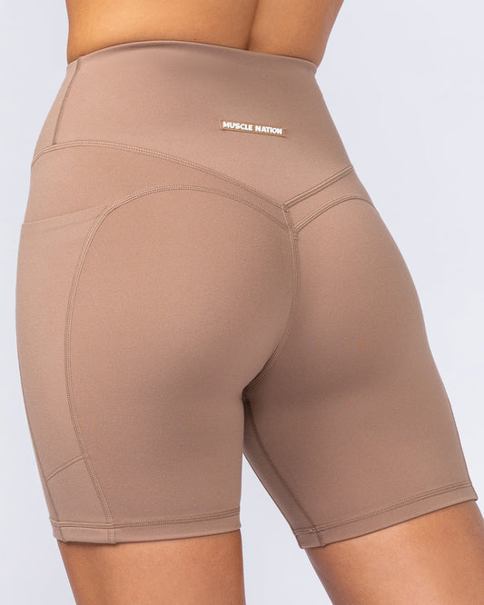 Booty Shaper Pocket Bike Shorts