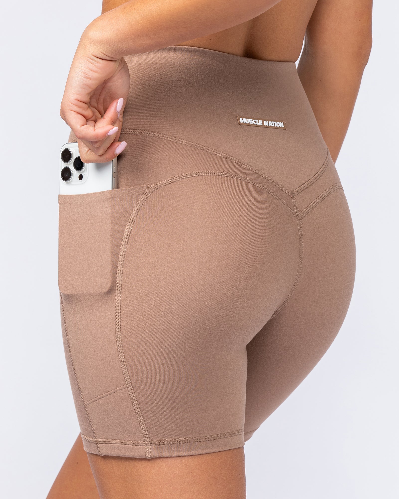 Booty Shaper Pocket Bike Shorts