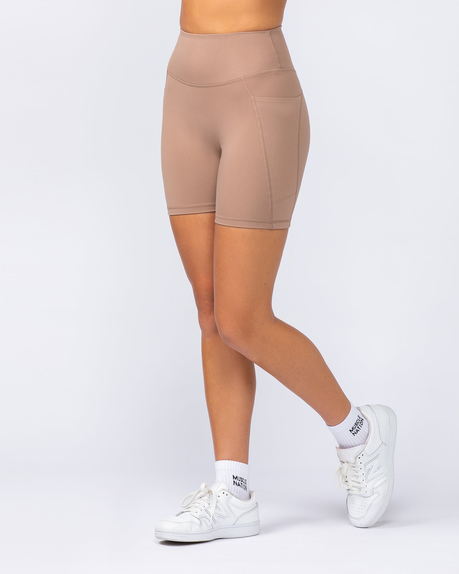 Booty Shaper Pocket Bike Shorts