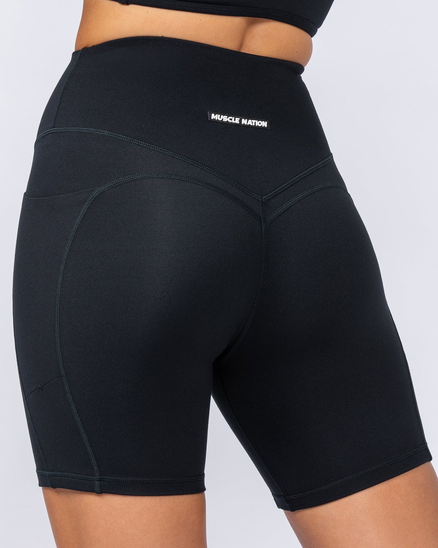 Booty Shaper Pocket Bike Shorts