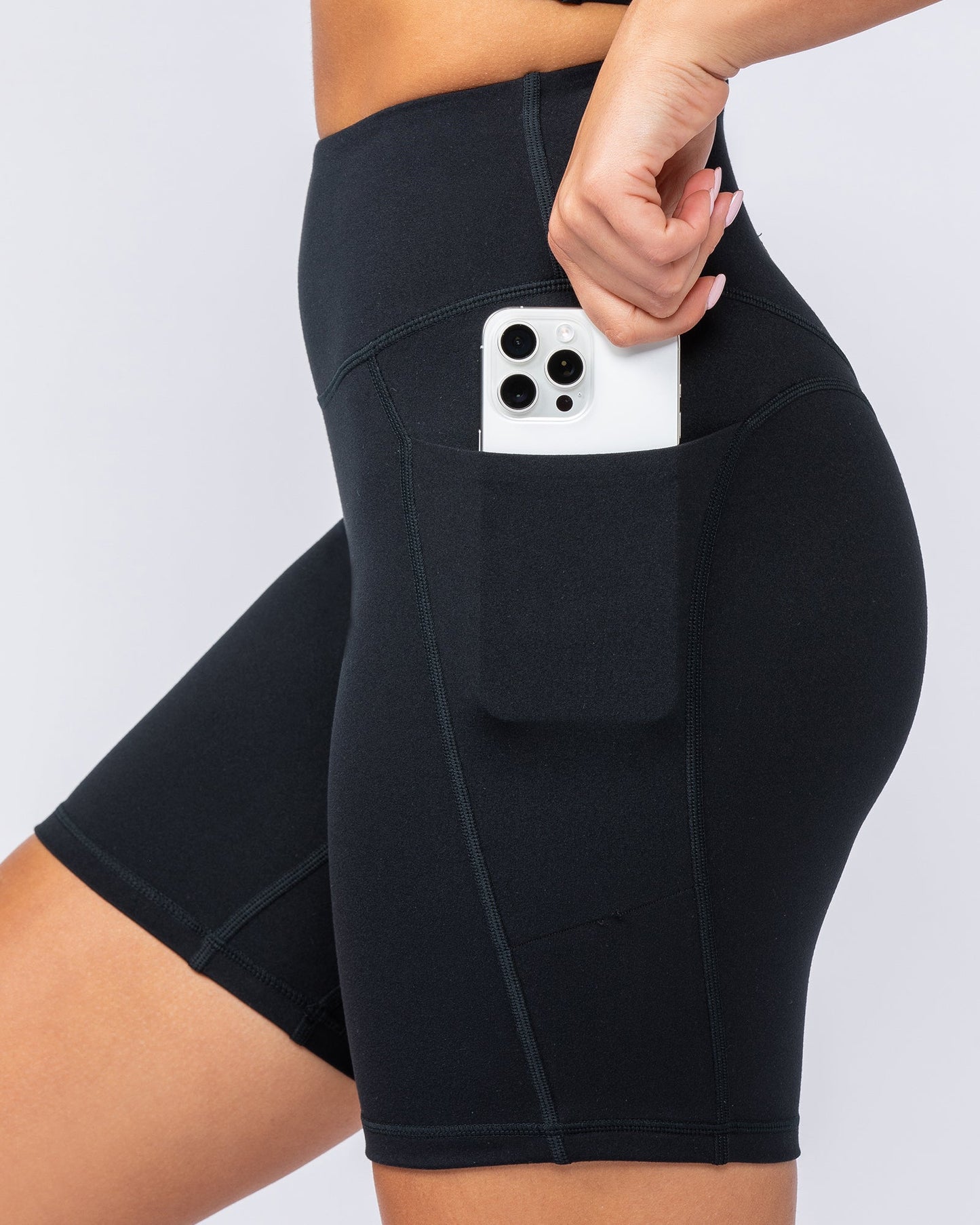 Booty Shaper Pocket Bike Shorts