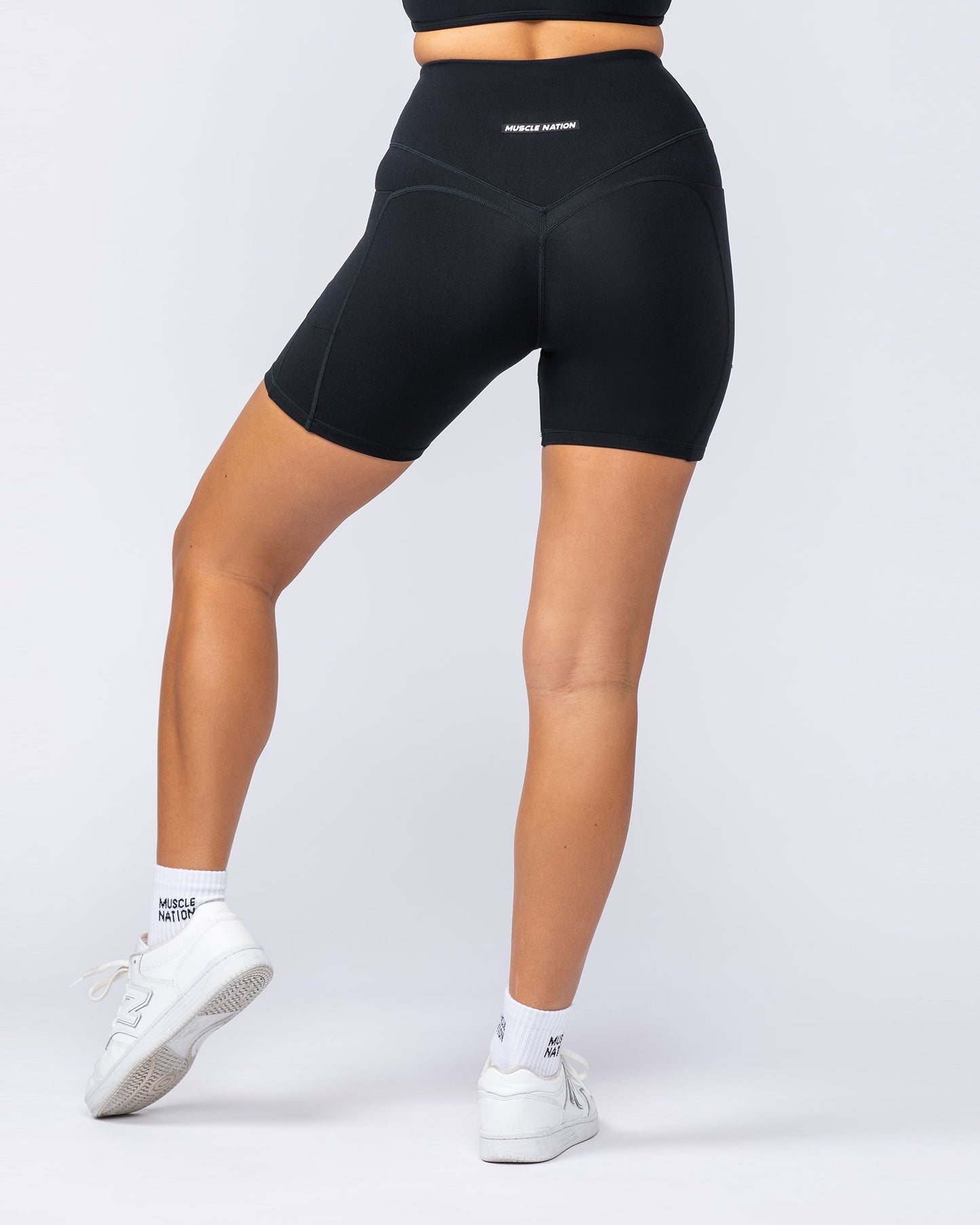 Booty Shaper Pocket Bike Shorts