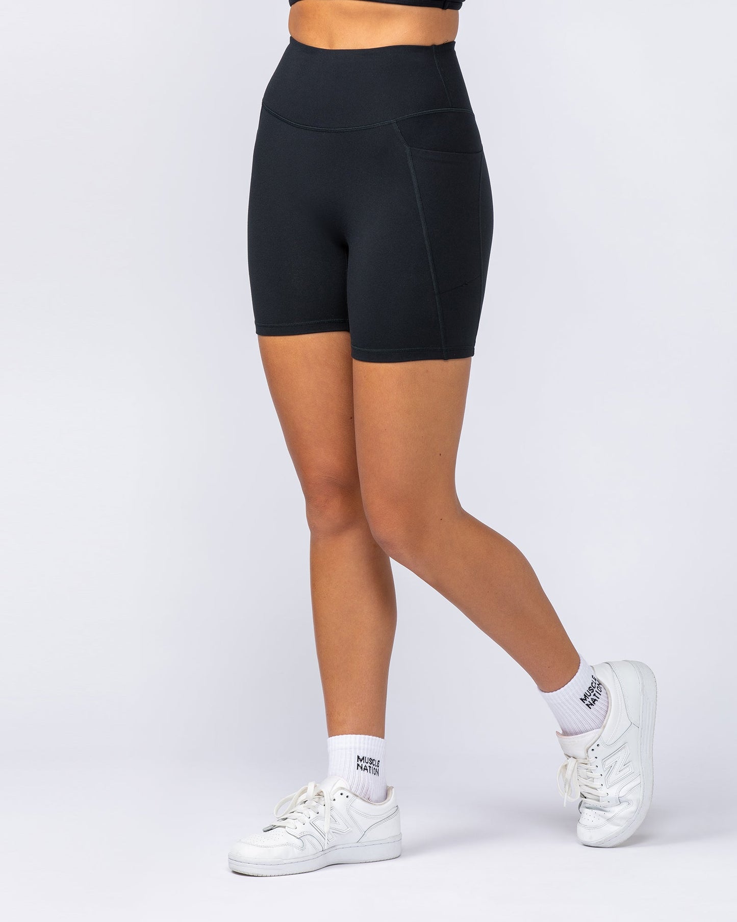 Booty Shaper Pocket Bike Shorts