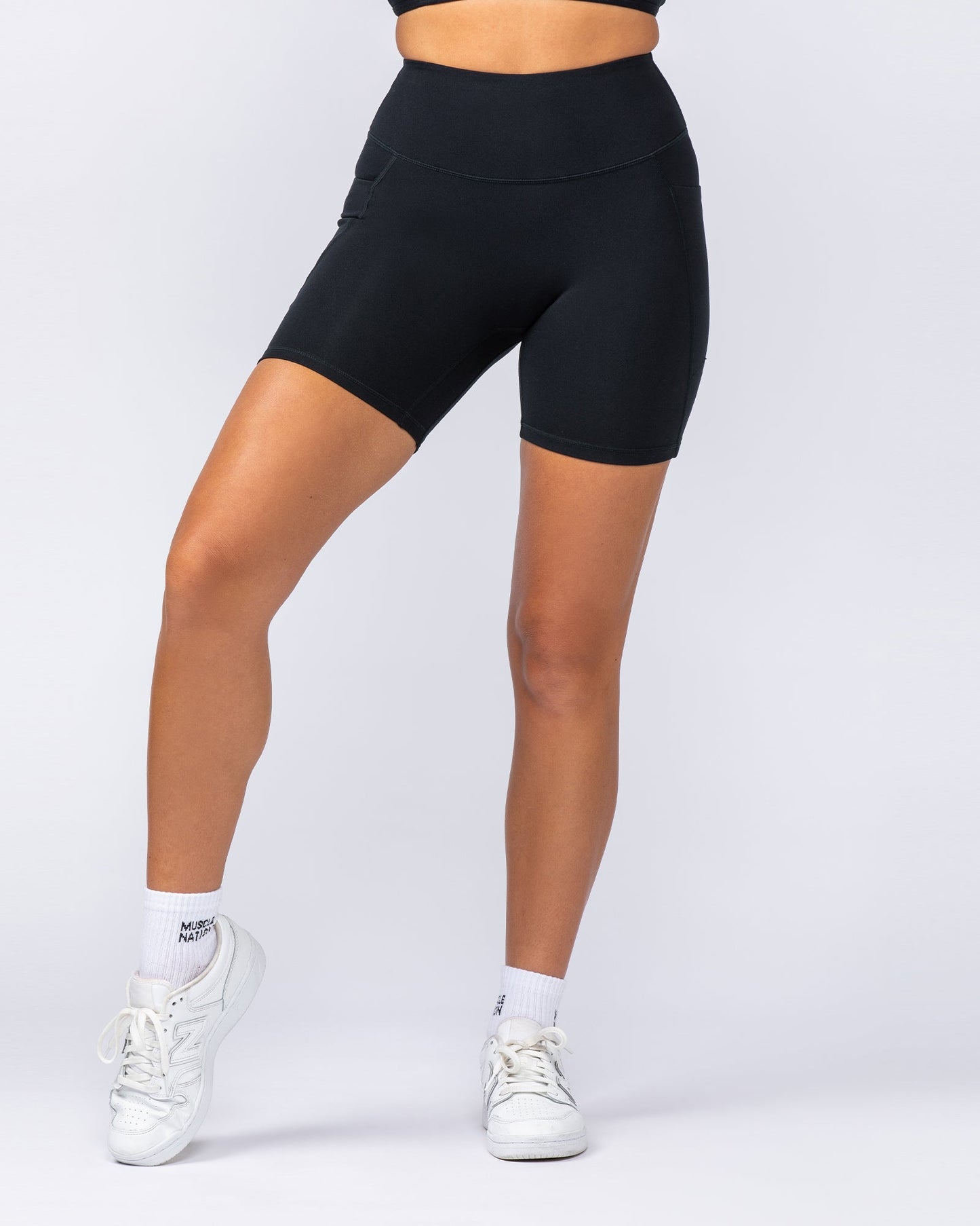 Booty Shaper Pocket Bike Shorts