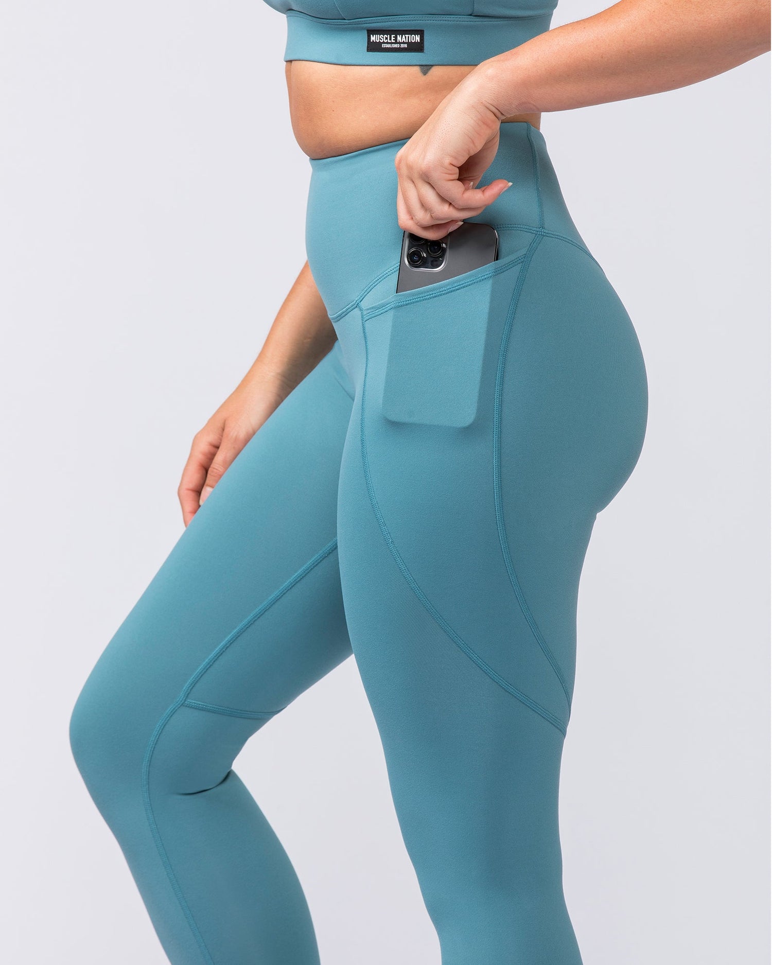 Signature Boost Pocket Ankle Length Leggings