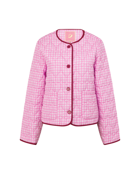 Queen of Hearts Quilted Jacket