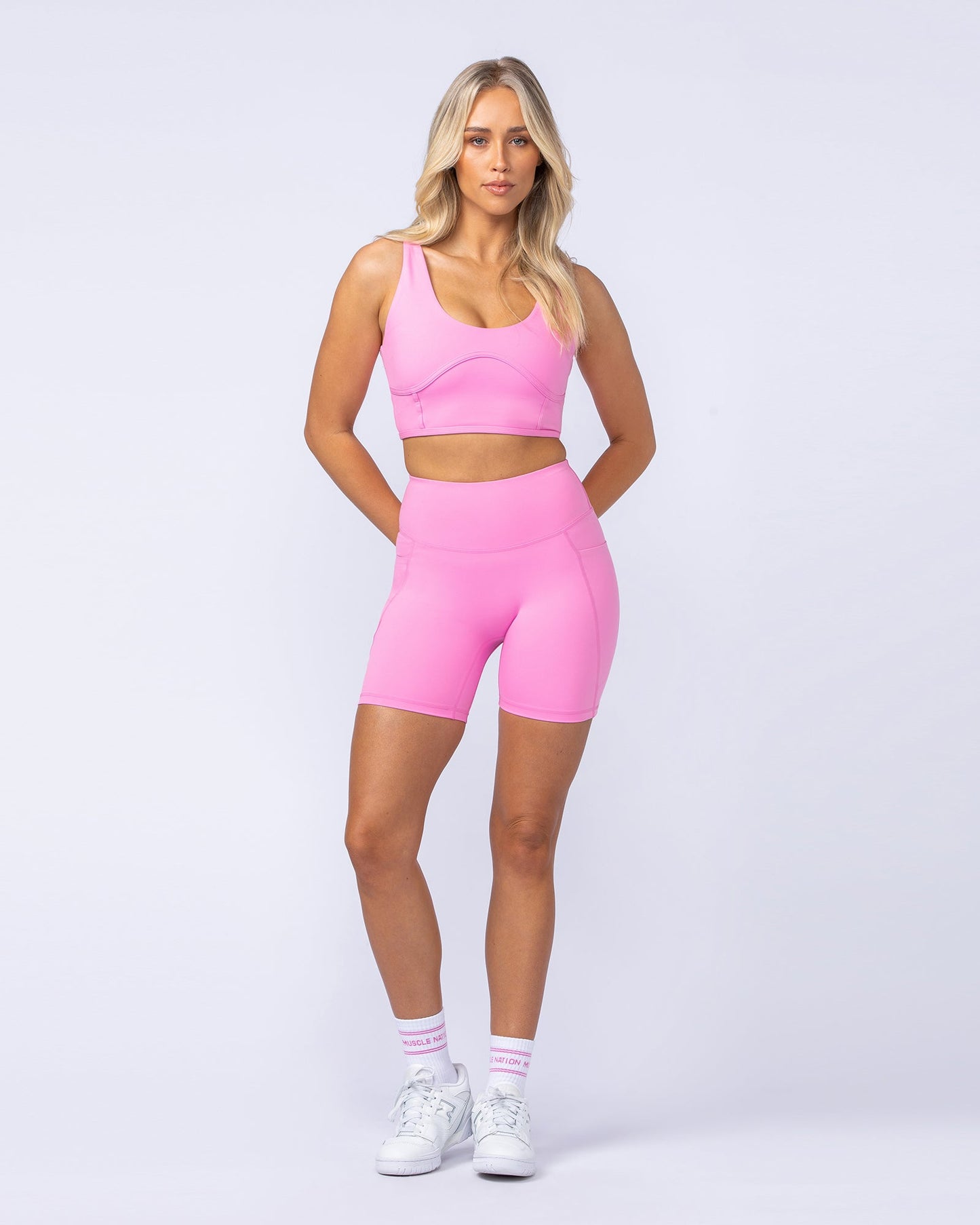 Booty Shaper Pocket Bike Shorts