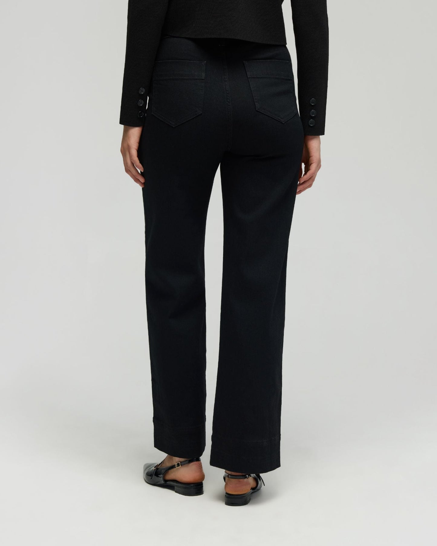 Alexa Stretch Patch Pocket Jeans