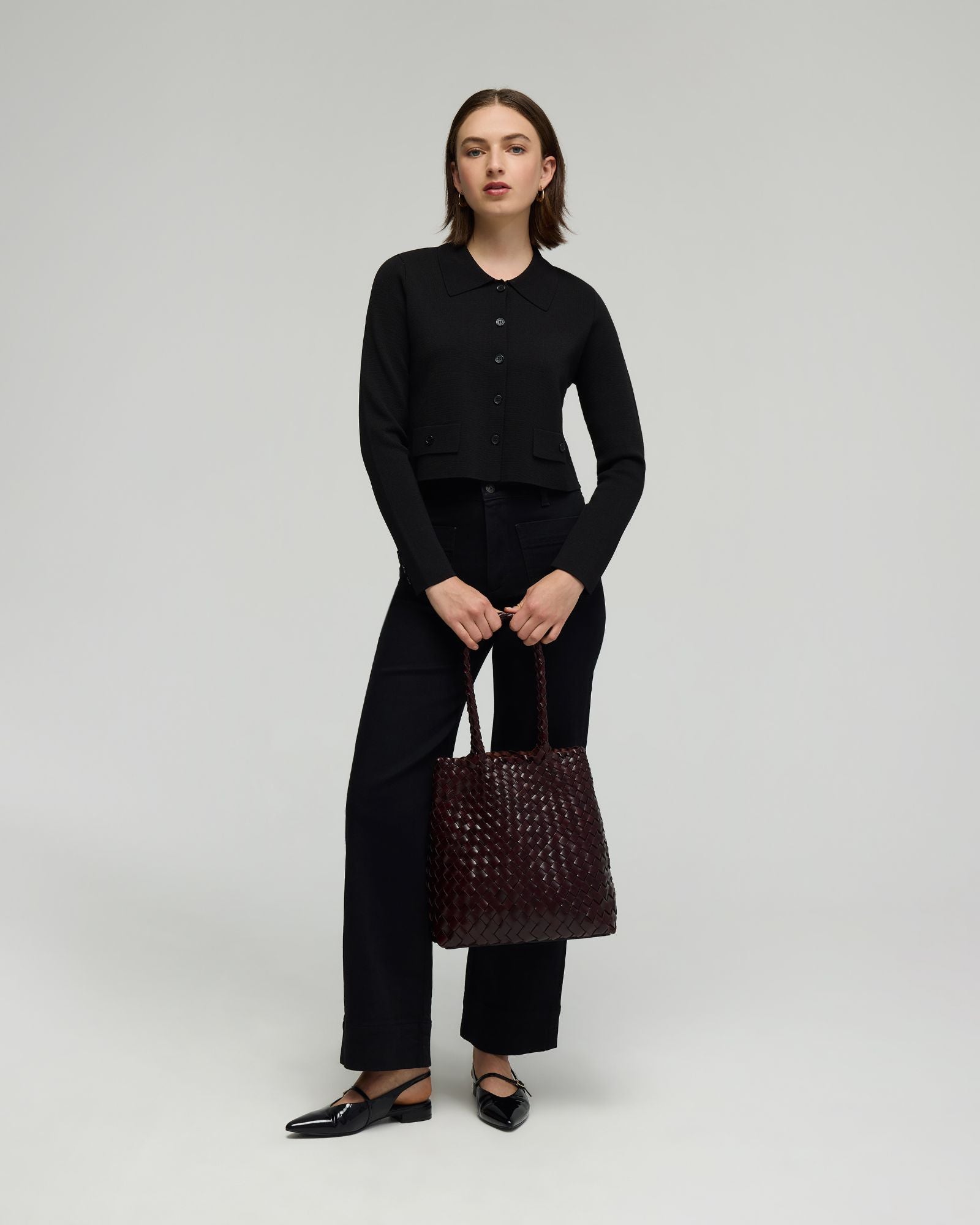 Alexa Stretch Patch Pocket Jeans
