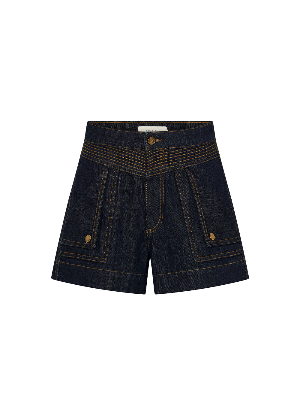Celene Denim Short - Raw Indigo