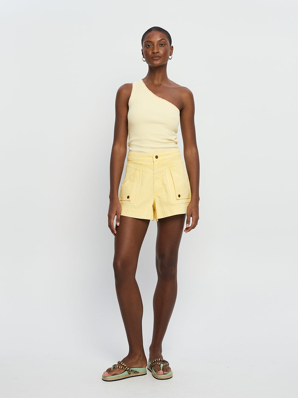 Celene Denim Short - Butter