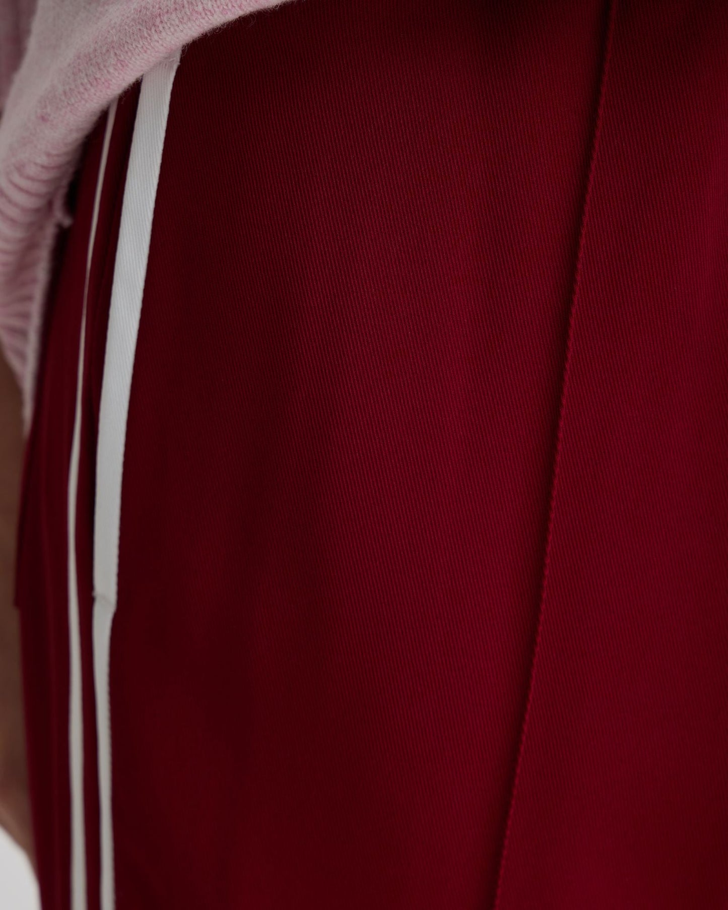 Violet Contrast Stripe Pants