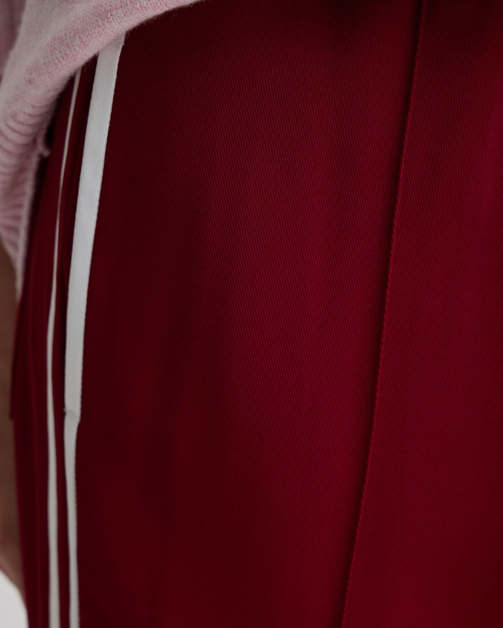 Violet Contrast Stripe Pants