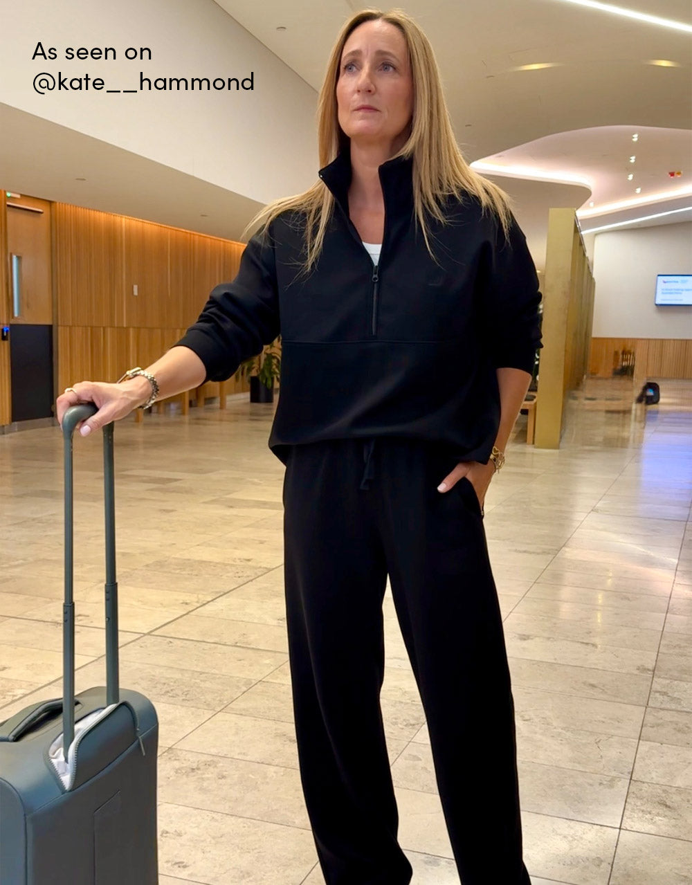 Escape Super Soft Lounge Pant - Black
