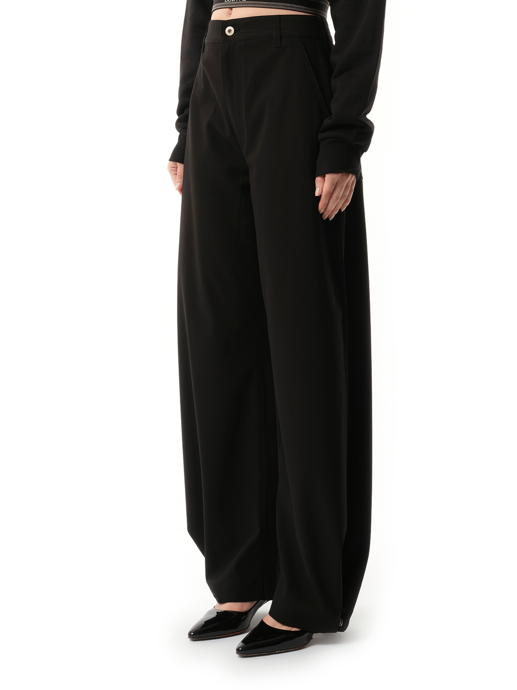 Balloon Trousers AF in Black