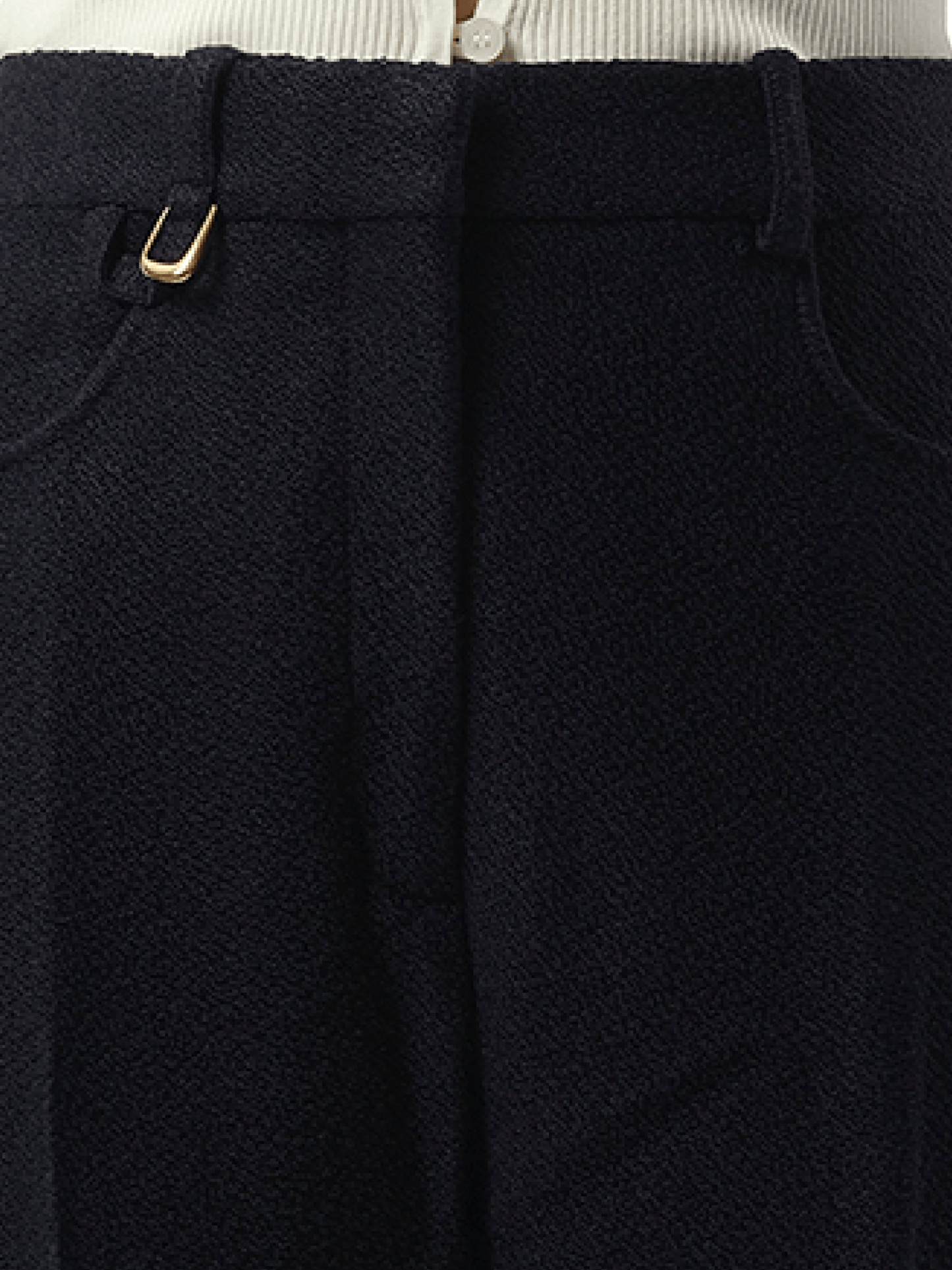 Le Pantalon Sauge in Dark Navy