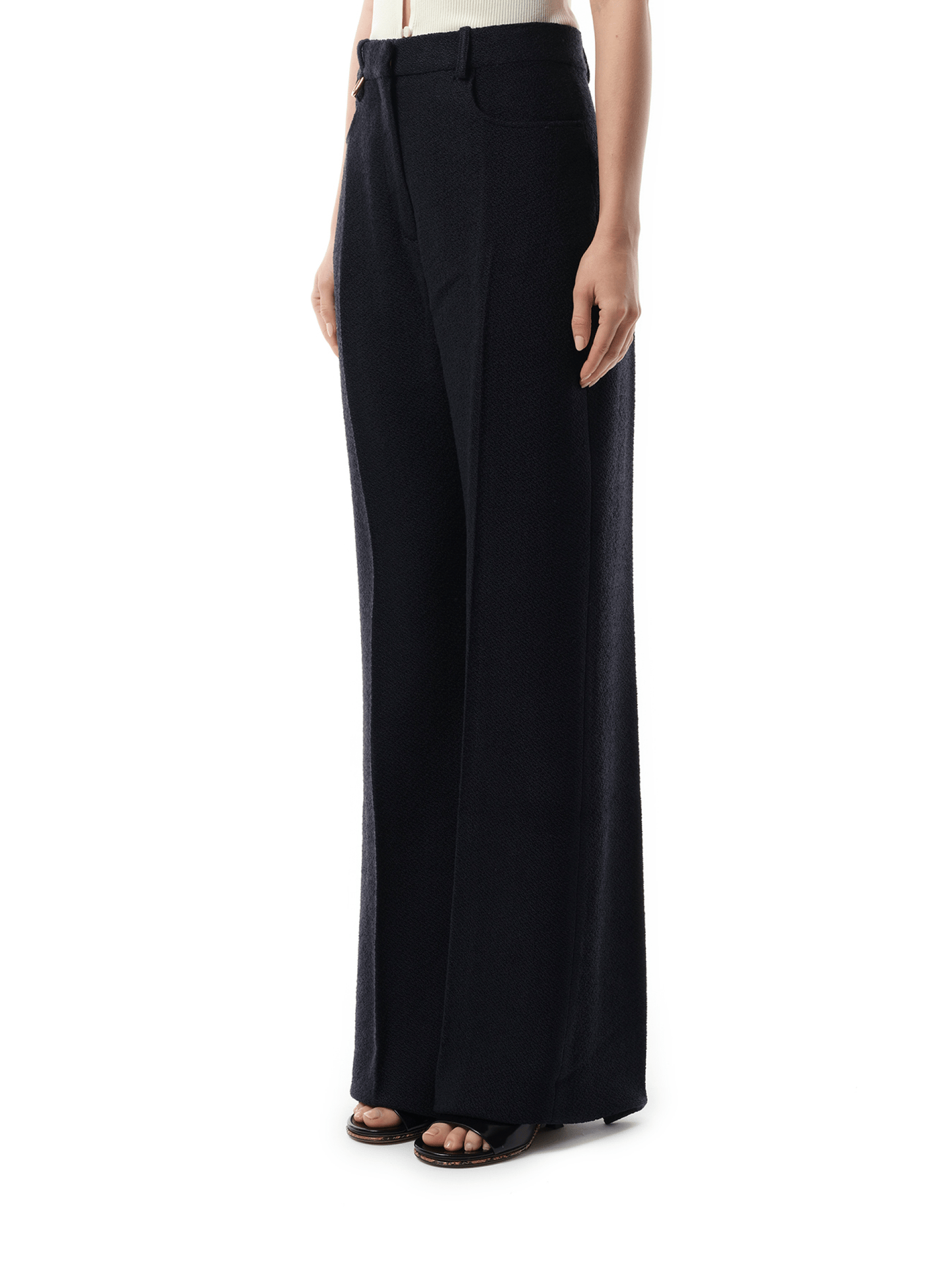 Le Pantalon Sauge in Dark Navy